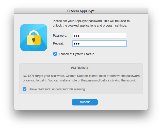 Password protect folder in mac